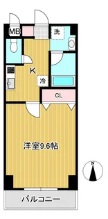 Brio Teracce南仙台II【7階】の間取り