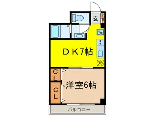 ラメ-ル駒込【3階】の間取り