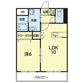メゾンラフィネ【2階】の間取り