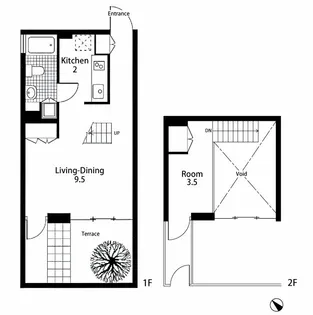 RETOLI【1階】の間取り