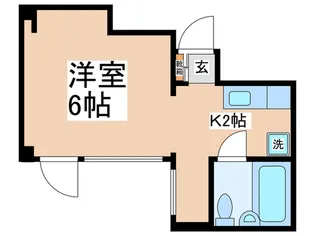 ルピナス池上【4階】の間取り