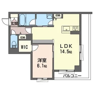 グランパ大宮【2階】の間取り