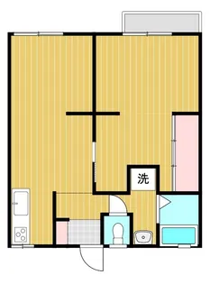 ハイツフルタニ【2階】の間取り