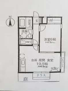 アーバン御殿山【1階】の間取り