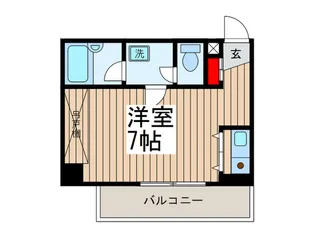ウィステリア ハイツ大久保【4階】の間取り