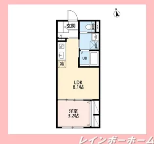 robot home 明原【1階】の間取り