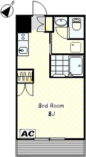 スクエアーメゾン【3階】の間取り