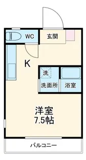 天野ビル【2階】の間取り