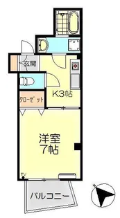 福岡ビル【1階】の間取り