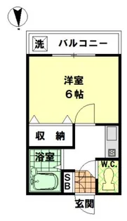 第5ロワイヤル【2階】の間取り