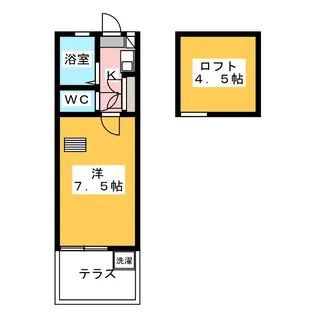 コーポ・ホリ【2階】の間取り