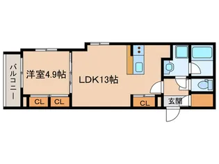アクシオン永福町【2階】の間取り