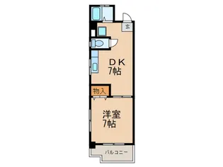 サンライズ2【2階】の間取り
