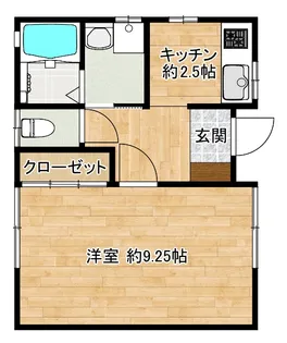 ベストハイツ【1階】の間取り
