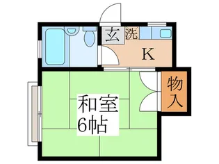 さくらコ-ポ【2階】の間取り