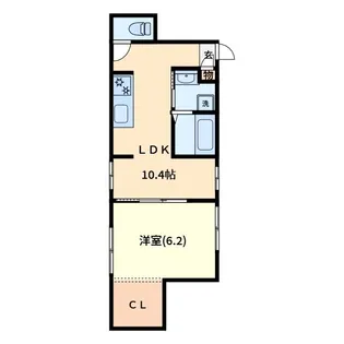 Portfino【1階】の間取り