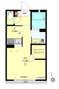 SHMグランメール【1階】の間取り