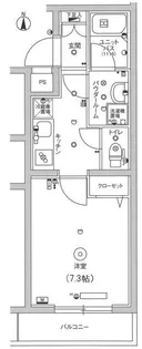 スカイコート小竹向原【2階】の間取り