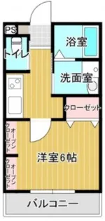 スカーレット海老園【2階】の間取り