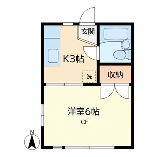 テッドハウス【2階】の間取り