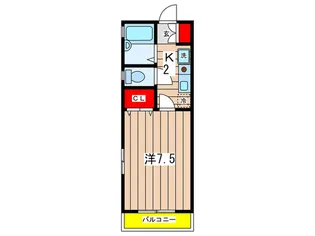 コンフォ-レ日吉III【2階】の間取り