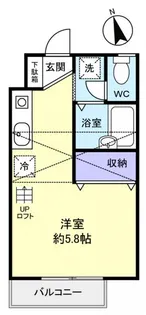 フロンティアI C棟【2階】の間取り