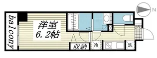 N-stage八王子II【8階】の間取り