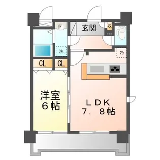 J・grace十日市【10階】の間取り
