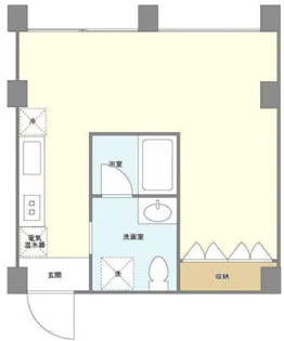 元住吉アートフラッツ【2階】の間取り