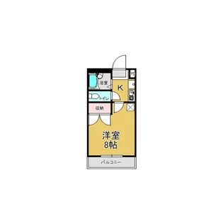 ポトリバ D【1階】の間取り