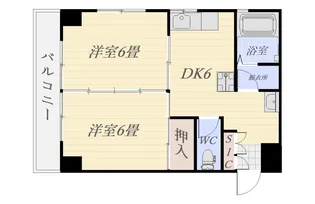 ルクール西千石【3階】の間取り