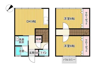 グランツCASA【1階】の間取り