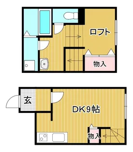 メゾネットY’s【2階】の間取り