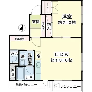 岡田ビル【2階】の間取り