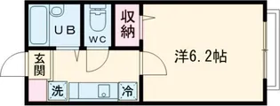 パインヒル南篠崎【1階】の間取り