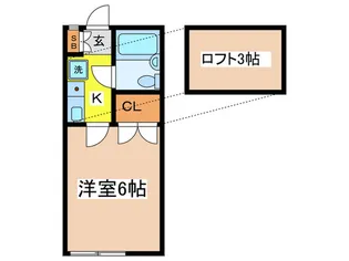 アパラハイツ【2階】の間取り