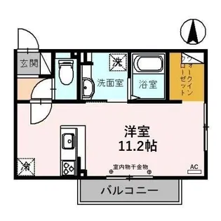 デージーRIII【3階】の間取り