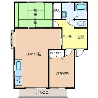 MYHビル【2階】の間取り