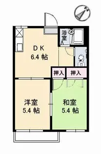 スーパーアスリート21【2階】の間取り