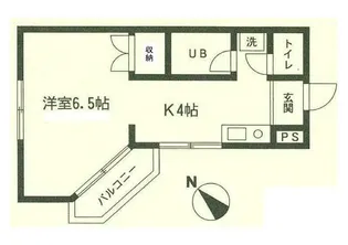矢澤ビル【2階】の間取り