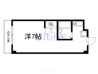 フォレスト【4階】の間取り