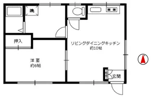 尾上荘【1階】の間取り