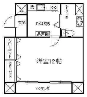 パラスト板橋【4階】の間取り