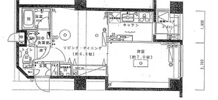 蔵前アムフラット【2階】の間取り