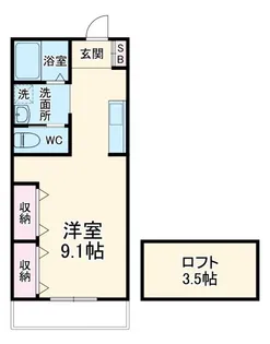 ラ・フェリーチェ【2階】の間取り