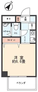 スターブル中原【2階】の間取り