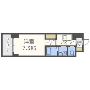 エスリード本町レジデンス【4階】の間取り