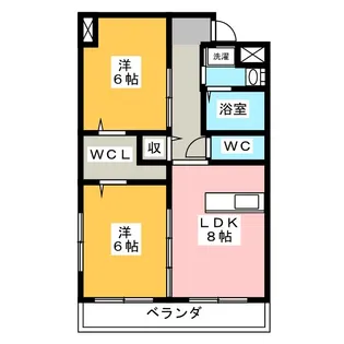 栗真MSビル【3階】の間取り