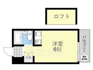 エルモンテ緑橋【3階】の間取り
