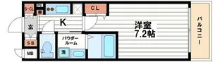 ミュプレ北浜【6階】の間取り